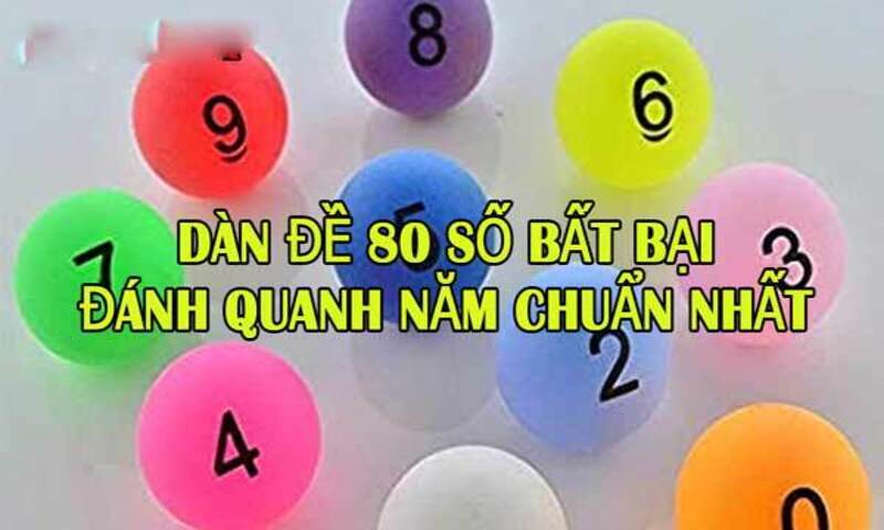 Hướng dẫn anh em cách tạo dàn đề 80 số bất bại hiện nay